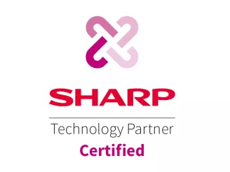 Sharp Technology Partner Logo - Certified