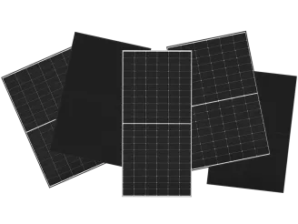 Five Half-cell PV Panels