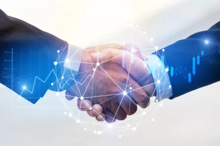 Tech Partner Handshake