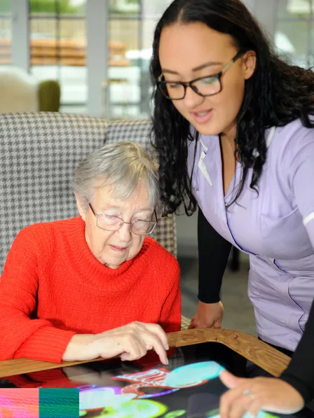 New Care innovates and protects residents with Interactive Touchscreen ...