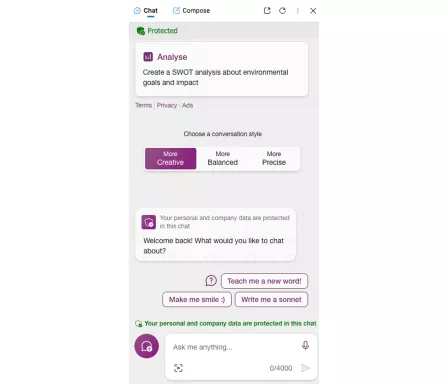 Microsoft Copilot Bing Chat