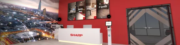 Sharp virtual showroom