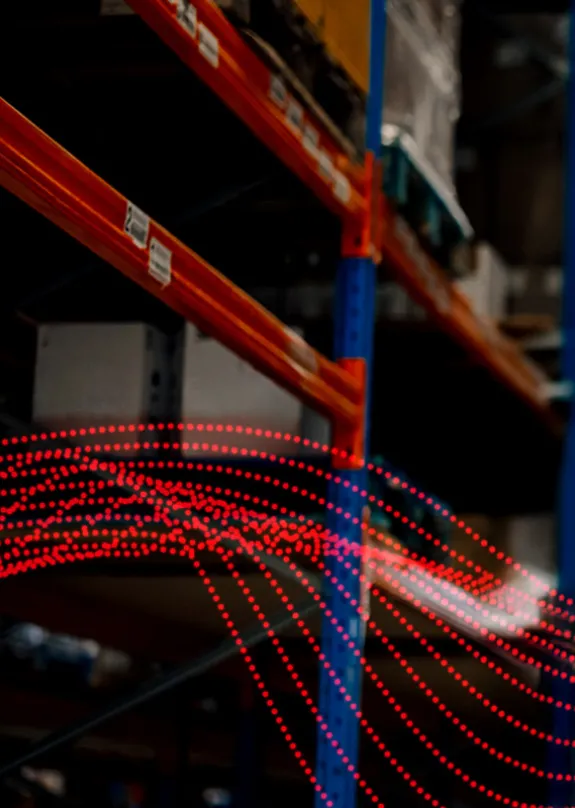 Warehouse worker using Tasklet Mobile Warehouse management system