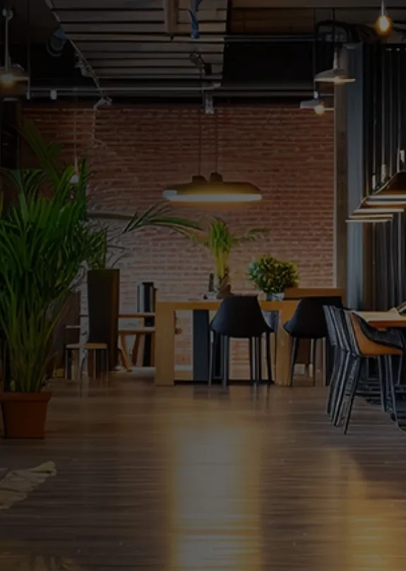 modern open plan workplace